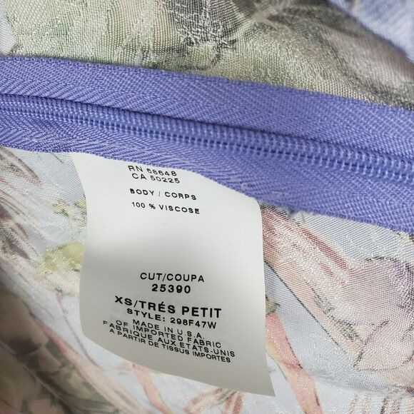 ALLEN SCHWARTZ Anabella Sky Cami Peach Salmon Lace Spaghetti Strap Blouse Top XS - Picture 5 of 7